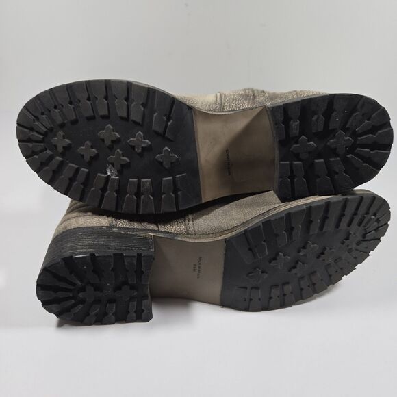 Matisse Roady Distressed Leather Zip Up Tall Boots Women's Size 8.5 - Picture 9 of 10